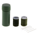 1 Set Green Portable Needle and Thread Sewing Kit for Daily Home Travel Used