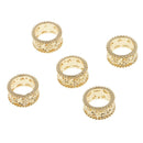 5pcs Necklace Bracelets Tube Bead Anklets Making Accessory Loose Spacer Bead
