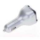 ABS Universal Dual USB Car Charger Adapter DC 11-30V 2.4A 24W Quickily Charging