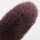 Small Oblique Head Blush Brush Loose Powder Rouge Brush Aluminum Tube Seaml