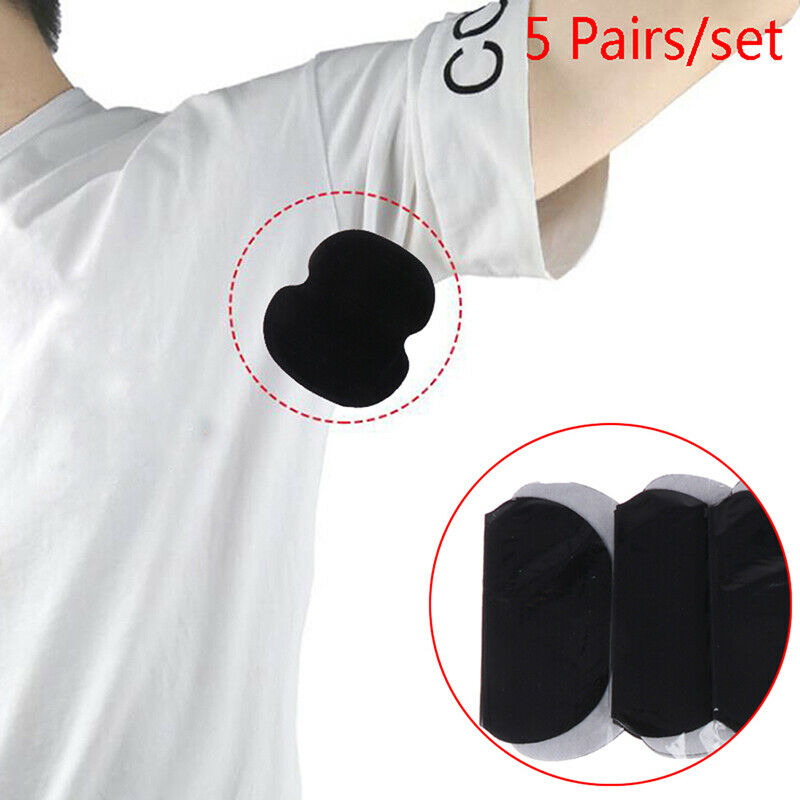 5Pairs Underarm Armpit Sweat Pads Perspiration Shield Guard Deodorant Absorb Tw