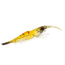 5Pcs 9cm 4g Outdoor Fishing Lure Soft Simulation Lightweight Shrimp Prawn B