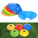 50Pcs/Lot 20Cm Football Training Pe Cones Marker Discs Football Training Sp