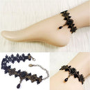 New Fashion Jewelry Chain Sexy Lace Beads Pendant Foot Anklets For Women Girl FT