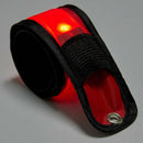 LED Glow Slap Bracelet,Light Up Wristband 7-Pack High Visibility Safety Ban
