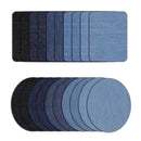 20pcs Iron on Denim Patches DIY Clothing Repair Patches for Jeans Jacket
