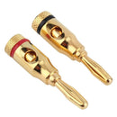 Musical Loudspeaker Cable Audio Open Wire Screw Banana Connector Type 4PCS L9J4