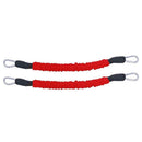 Bounce Trainer Resistance Rope Sports Fitness Boxing Stretching Stap (Red) A