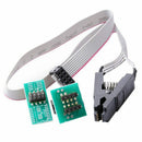 SOIC8 SOP8 Flash Chip IC Test Clips Socket Adpter Programmer BIOS/24/25/93 C1A2