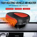 12V 150W Car Windshield Heater Windscreen Defroster Heating Cooling Fan