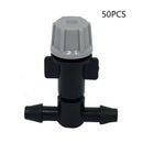 50PC Three-way Atomizing Nozzles Flat Mouth Horticulture Public Gardening Nozzle