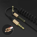 2pcs 3.5 Jack AUX Audio Cable 3.5mm Male To Male Cable For Phone Car Speake