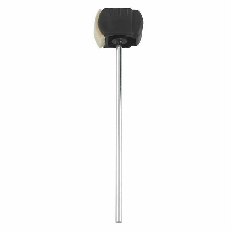 Bass Drum Pedal Beater Wool Felt Stainless Steel Handle Percussion Instrume