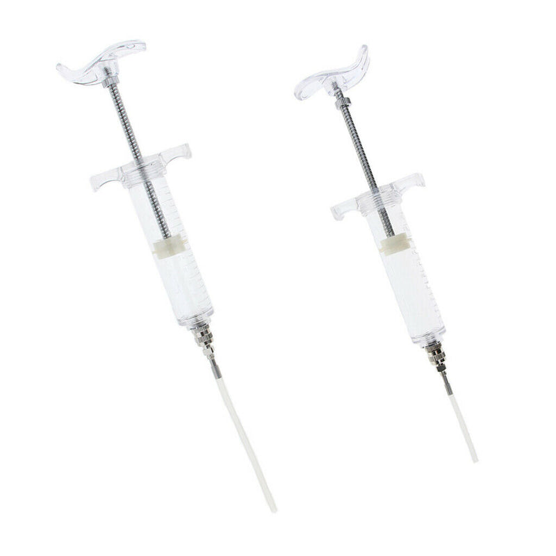 2pcs Disable Birds Milk / Water / Medicine Feeding Syringe for Parrots Canary