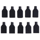 10Pcs Female 4-Pin Type A Plug USB Adapter DIY with Plastic Cover USB Connec lj
