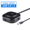 USB Hub USB 3.0 Hub Multi USB Splitter Adapter 4 Ports Speed Mini Hubs For PC
