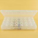 28 Grids Nail Storage Box Art Alex Transparent Organizer Makeup Beauty Tool A