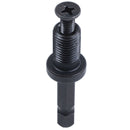 3/8-inch Hexagonal Shank Thread Drill Holder Keyless Adapter Black U2O5