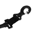 Scuba Diving Spiral Coiled Lanyard Torch Camera Holder Strap W/Spring Clip