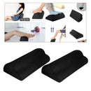 2xFootrest Under Desk High Density Sponge Ergonomic Foot Rest Cushion for Office