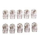 10 Pcs. 90 Degree Loudspeaker 6.35mm  Jack Plug Guitar Plug for Headphones,