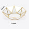 Nordic Style Brass + glass Geometry Storage Baskets Box Simplicity Style Ho P7U8