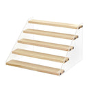 Multi-Purpose 5-Tier Display Rack Glasses Cars Toys Ladder Riser Stand