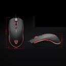 Motospeed V40 Professional Usb Wired Gaming Mouse 6 Button Optical With Led