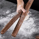 Natural Black Walnut Rolling Pin Fine Sanding Without Added Chemical Coatin