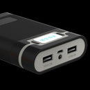 Dual USB LCD Anti-reverse Portable Power Bank Box 4x 18650 DIY Display Batt