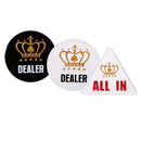 Acrylic Texas Hold'em Dealer Chip Poker Guard Card Entertainment Accessory