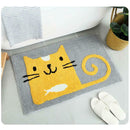 Cartoon Rabbit Thick Non-slip Water Absorbent Door Mats Carpet Floor Pad