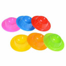 6 Pcs Silicone Egg Cups Plate Holders Stand Set, Egg poachers V1G2