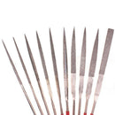10pcs Diamond Needle File Set Sharpening 3X140mm for Glass Ceramic Carbi QGC