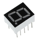 10 Pcs Common Cathode 10 Pin 1 Bit 7 Segment 0.39" Red LED Display Digital  E1Q6