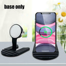 Wireless Charger Fast Charging Dock Phone Desktop Holder Stand For iPho L0Z1