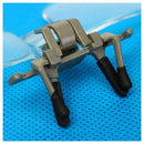 Clear HD Lens Folding Magnifying Glasses Clip On Precise Magnifier Flip Lou