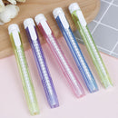 2pcs Mechanical pen shape retractable eraser stationery school supplies JC,a