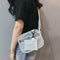 Women PVC Jelly Transparent Mini Shoulder Bag Girl Zipper Messenger Handbag