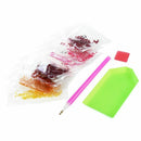 New Retro Flower DIY 5D Cross needle Diamond Embroidery Painting Home Decor N2B2