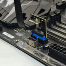 USB 3.1 Type C Front Panel Socket Board USB3.0 19Pin to TYPE-E 20Pin Module A