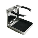 Adjustable Car Boat Folding Cup Drink Holder Stainless Steel Bottle Stand