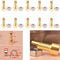10X Earphone MMCX Female Crimp Connector Socket & Screw  Straight Copper