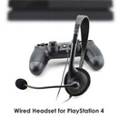 3.5mm Wired Monaural Headset with Noise Cancelling Mic for PS4 Controller