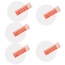 5Pcs 9H 35mm Round Dial Tempered Glass Film for Smart Watch Screen Protector
