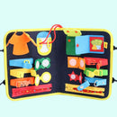 Toddlers Busy Board Learning to Dress Travel Educational Toys Birthday Gifts