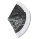 90cm Merry Christmas Xmas Tree Skirt Grey Fleece Carpet Party Ornaments Decor