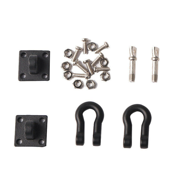 1/10 Rc Rock Crawler Metal Tow Shackle Trailer Hook For Axial Scx10 90046 T W1T1