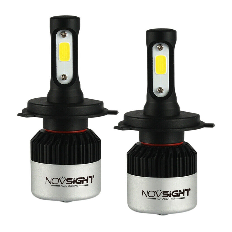 2Pcs H4 Led Headlight Bulbs 72W 10000LM Headlamp Conversion Kit Replacement