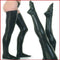 Fashion Womens Sexy Long Socks Thigh High Stockings Faux Leather Club-we DDY